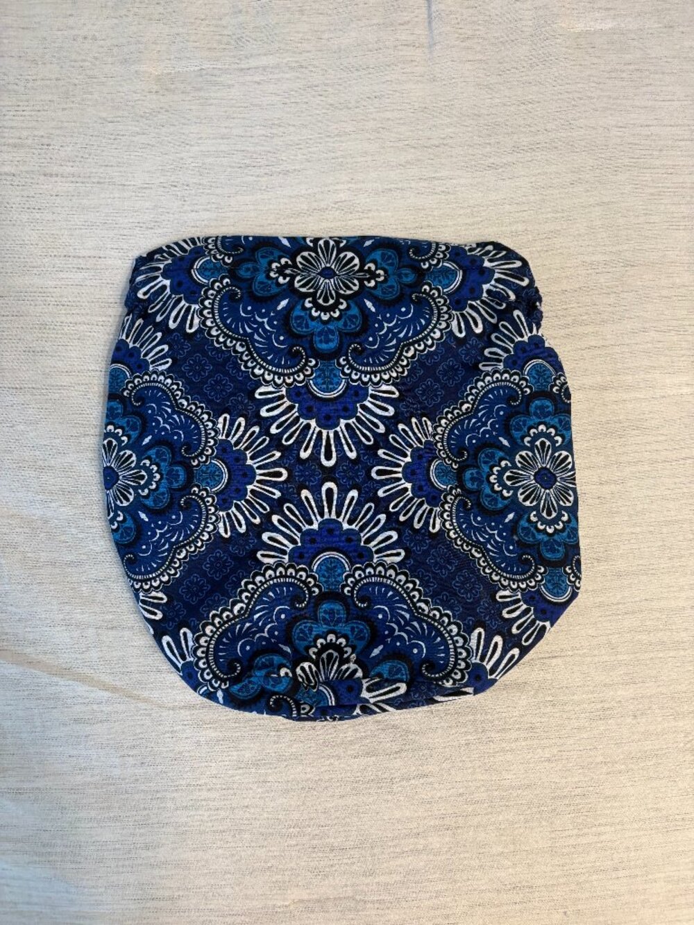 Vera Bradley Blue Ditty Bag NWT Drawstring Cosmetic Travel Pouch